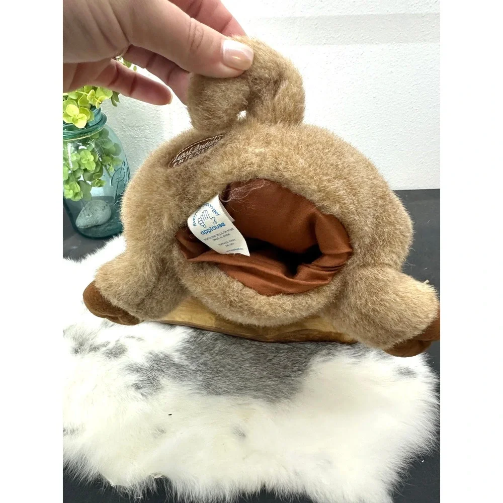 Lou Rankin Harlin Pig‎ Full Body puppet hand plush Applause hog toy 21637